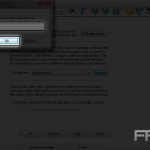 How to setup your email signature in Pegasus Mail