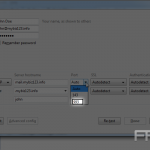 Setup an IMAP account with SSL in ThunderBird