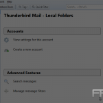 Creating a signature in ThunderBird