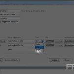 Setup a POP email account with SSL in ThunderBird