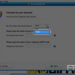 Setup a POP email account with SSL in IncrediMail