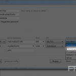Setup an IMAP account with SSL in ThunderBird