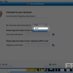 Setup an IMAP account with SSL in IncrediMail