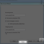 Setup a POP email account with SSL in Opera Mail