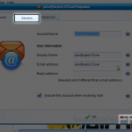 Configure a POP email account in IncrediMail