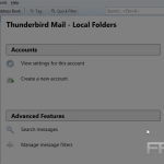 Setup an IMAP account with SSL in ThunderBird