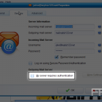 Configure a POP email account in IncrediMail