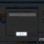 Configure a POP email account in IncrediMail