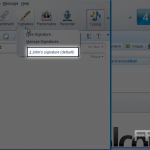 How to setup your email signature in IncrediMail