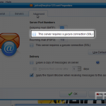 Setup a POP email account with SSL in IncrediMail