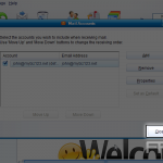 Configure a POP email account in IncrediMail