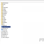 How to rename the installation directory of Joomla using FTP