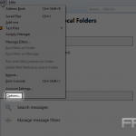Thunderbird mail web hosting
