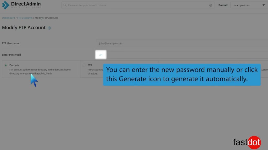 how-to-change-the-password-of-the-ftp-account-in-directadmin-fastdot