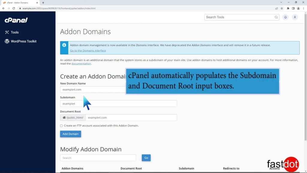 how-to-create-addon-domains-with-fastdot