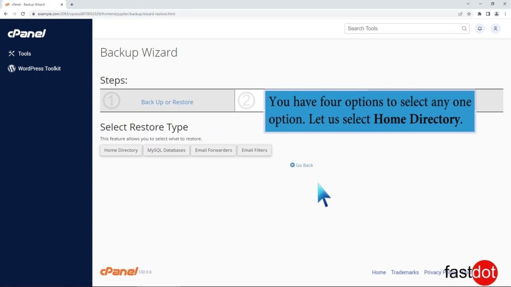 how-to-restore-a-backup-in-cpanel-with-fastdot