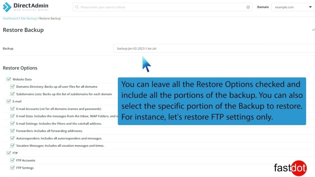 how-to-restore-a-backup-in-directadmin-fastdot