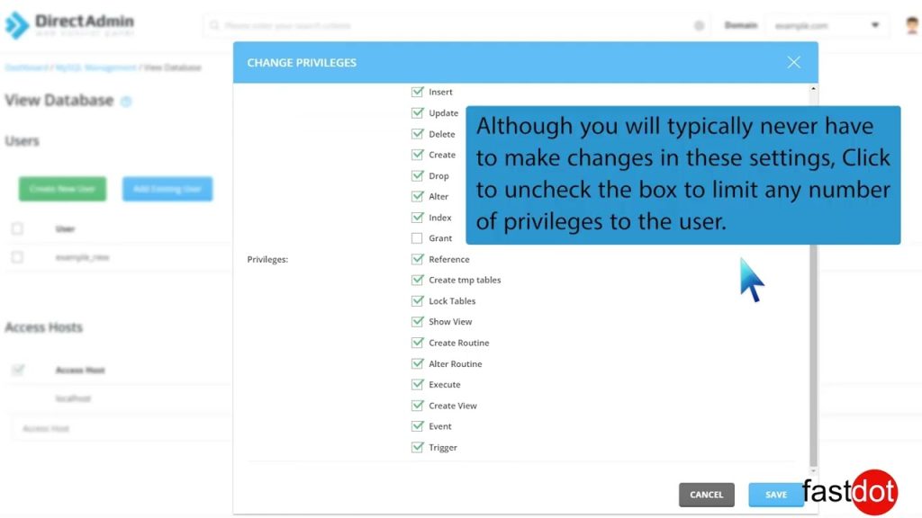 how-to-modify-database-user-privileges-in-directadmin-fastdot