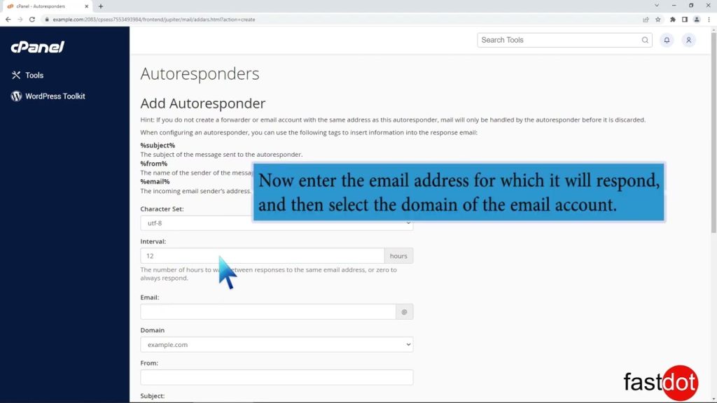 how-to-create-or-delete-an-e-mail-autoresponder-with-fastdot