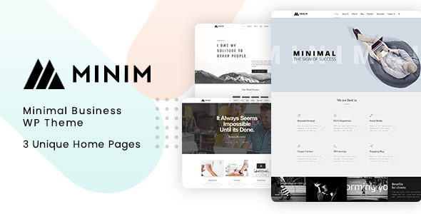 Minimalist WordPress Design