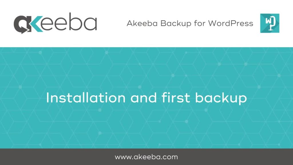 Akeeba Backup