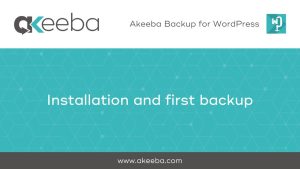 Akeeba Backup