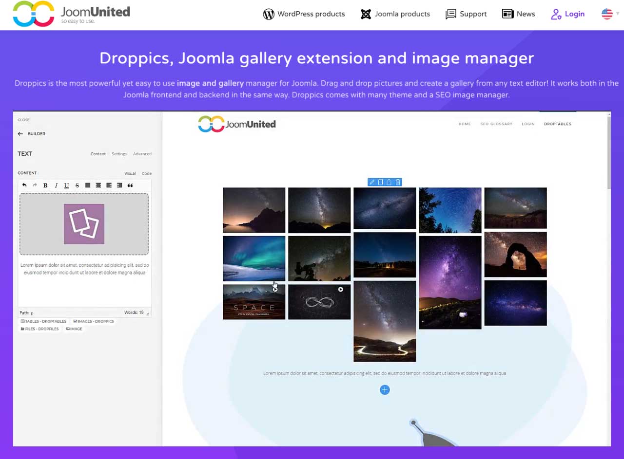 Droppics-Best-Joomla-Slideshow-Extension