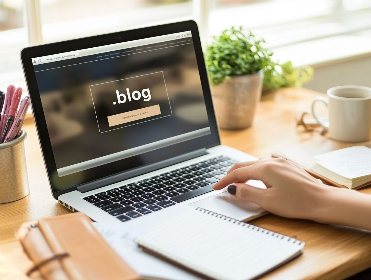 What is a .blog domain name and why should I register one?