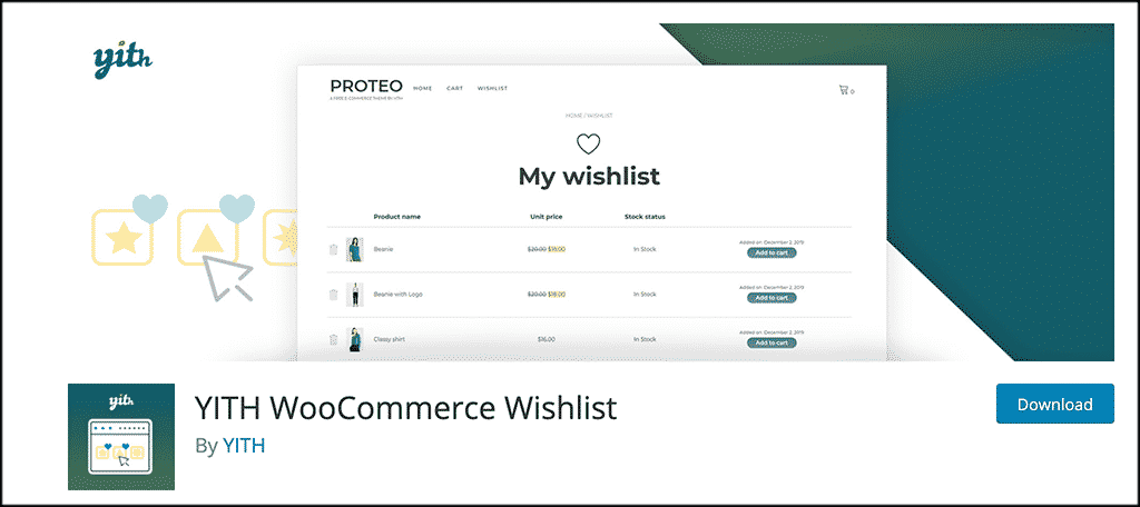 YITH WooCommerce Wishlist _wishlist